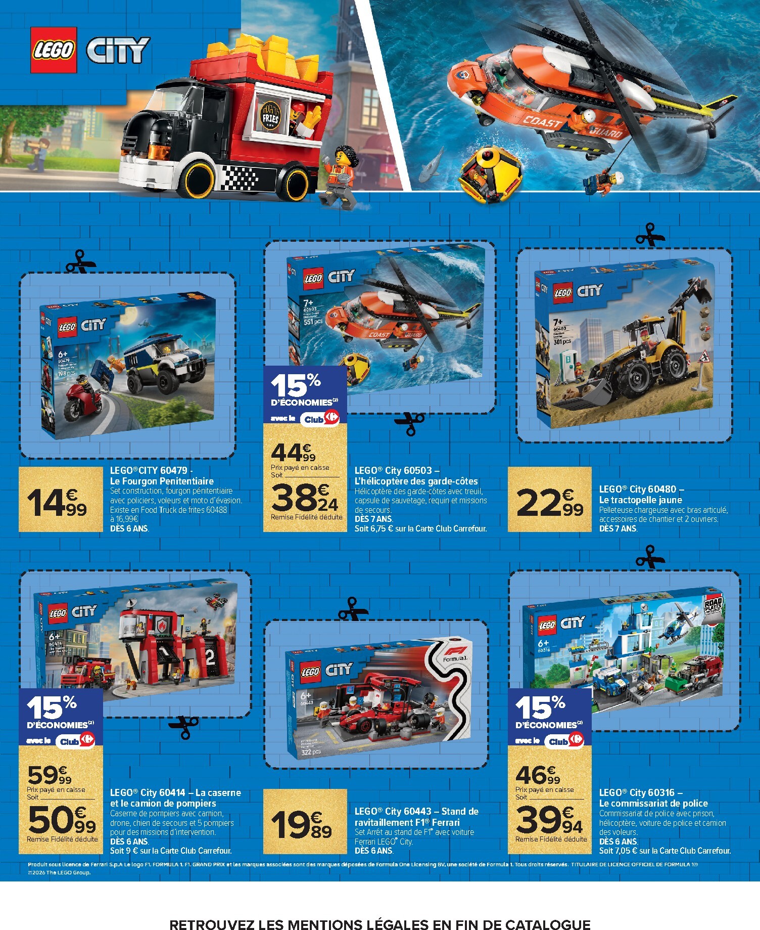 carrefour - Flyer Carrefour - Prêt À Jouer Avec Nous ? pour la semaine prochaine du du mardi 13/10/2026 au du lundi 07/12/2026 - page: 53