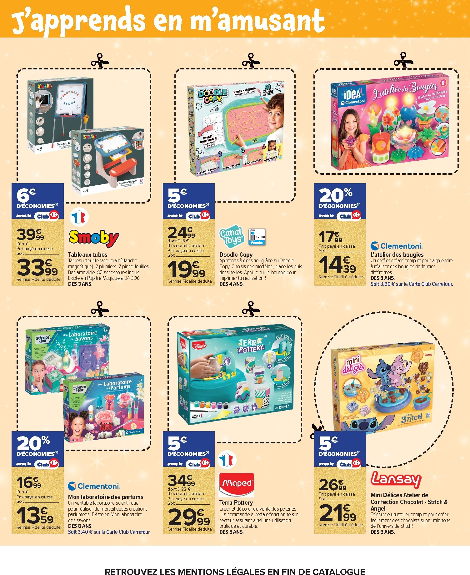 carrefour - Flyer Carrefour - Prêt À Jouer Avec Nous ? pour la semaine prochaine du du mardi 13/10/2026 au du lundi 07/12/2026 - page: 71