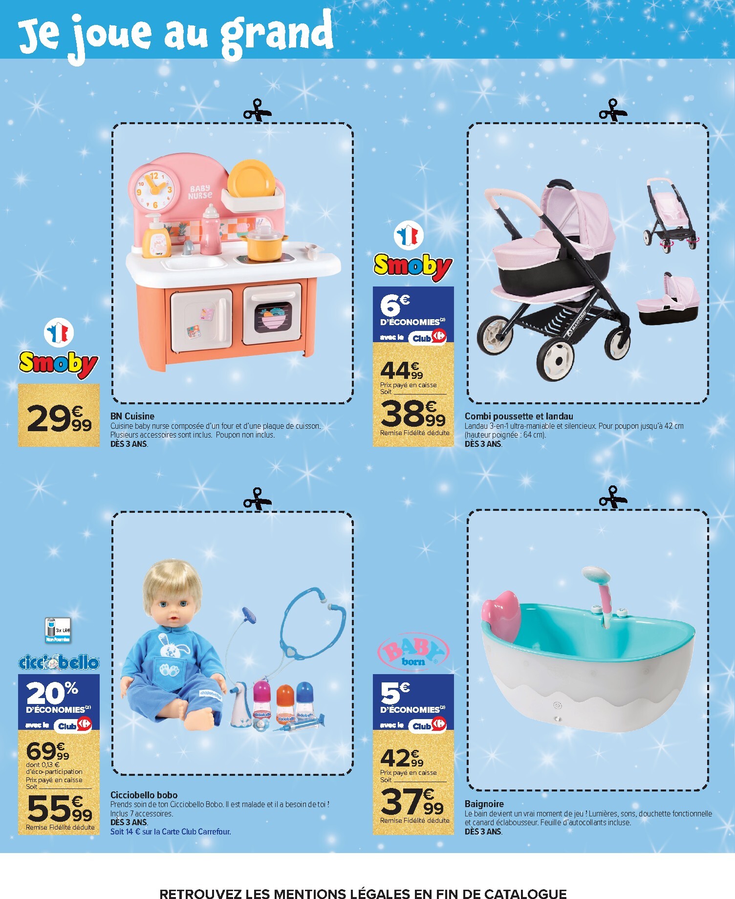 carrefour - Flyer Carrefour - Prêt À Jouer Avec Nous ? pour la semaine prochaine du du mardi 13/10/2026 au du lundi 07/12/2026 - page: 24