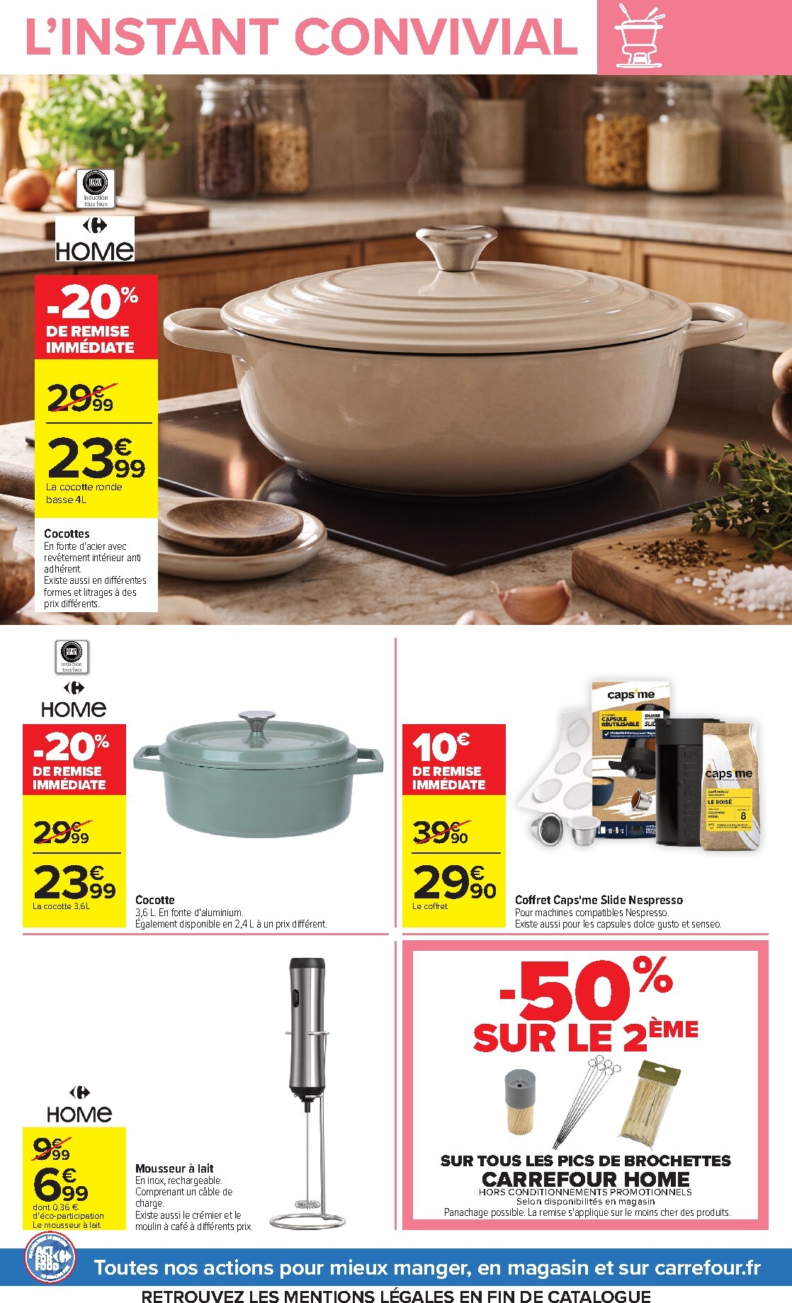 carrefour - Flyer Carrefour - Le Chef C'est Moi pour la semaine prochaine du du mardi 13/10/2026 au du lundi 26/10/2026 - page: 13