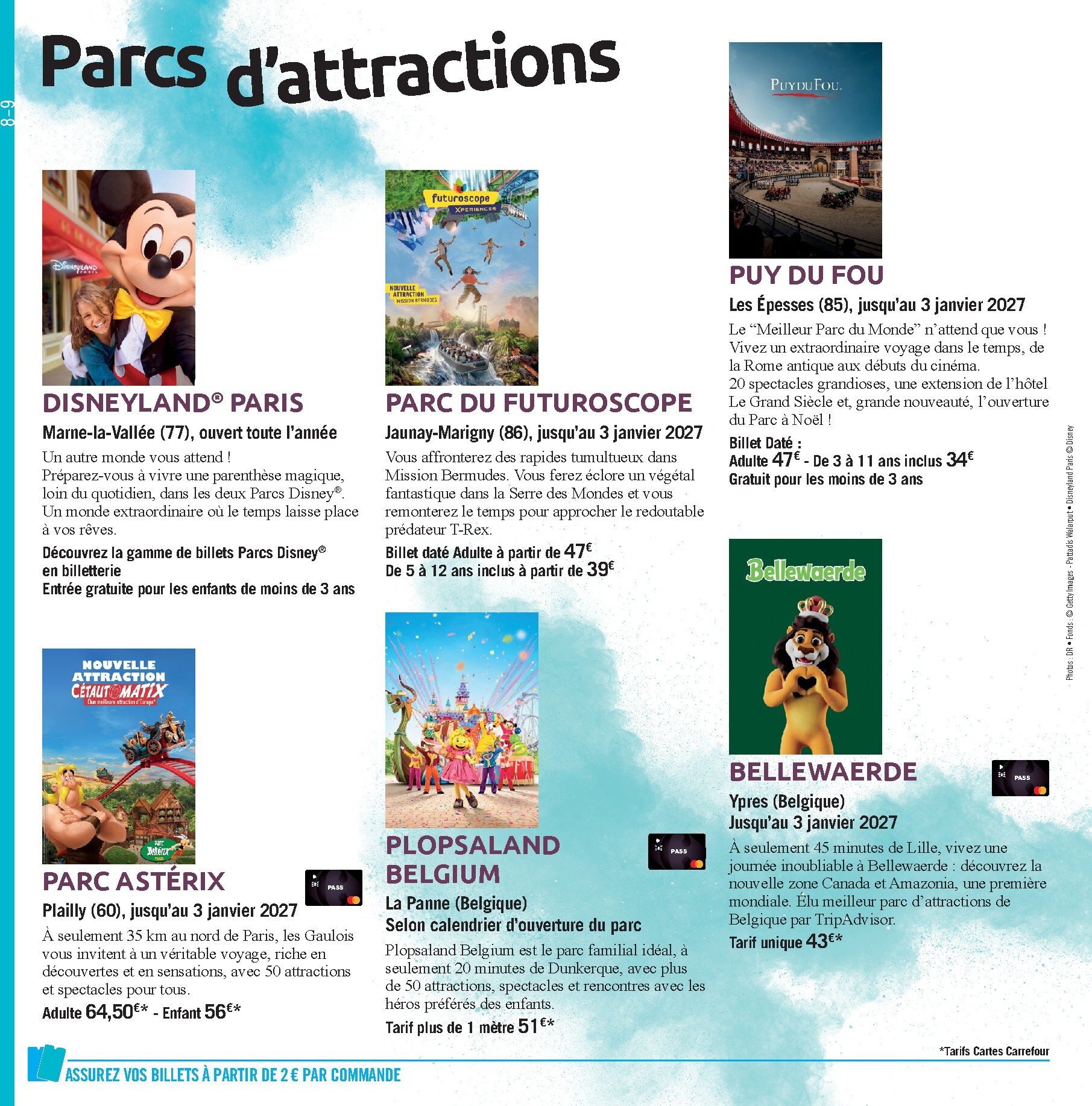 carrefour - Current Carrefour - LE Book Des Sorties Automne leaflet valid from du vendredi 02/10/2026 to du dimanche 07/02/2027 - page: 8