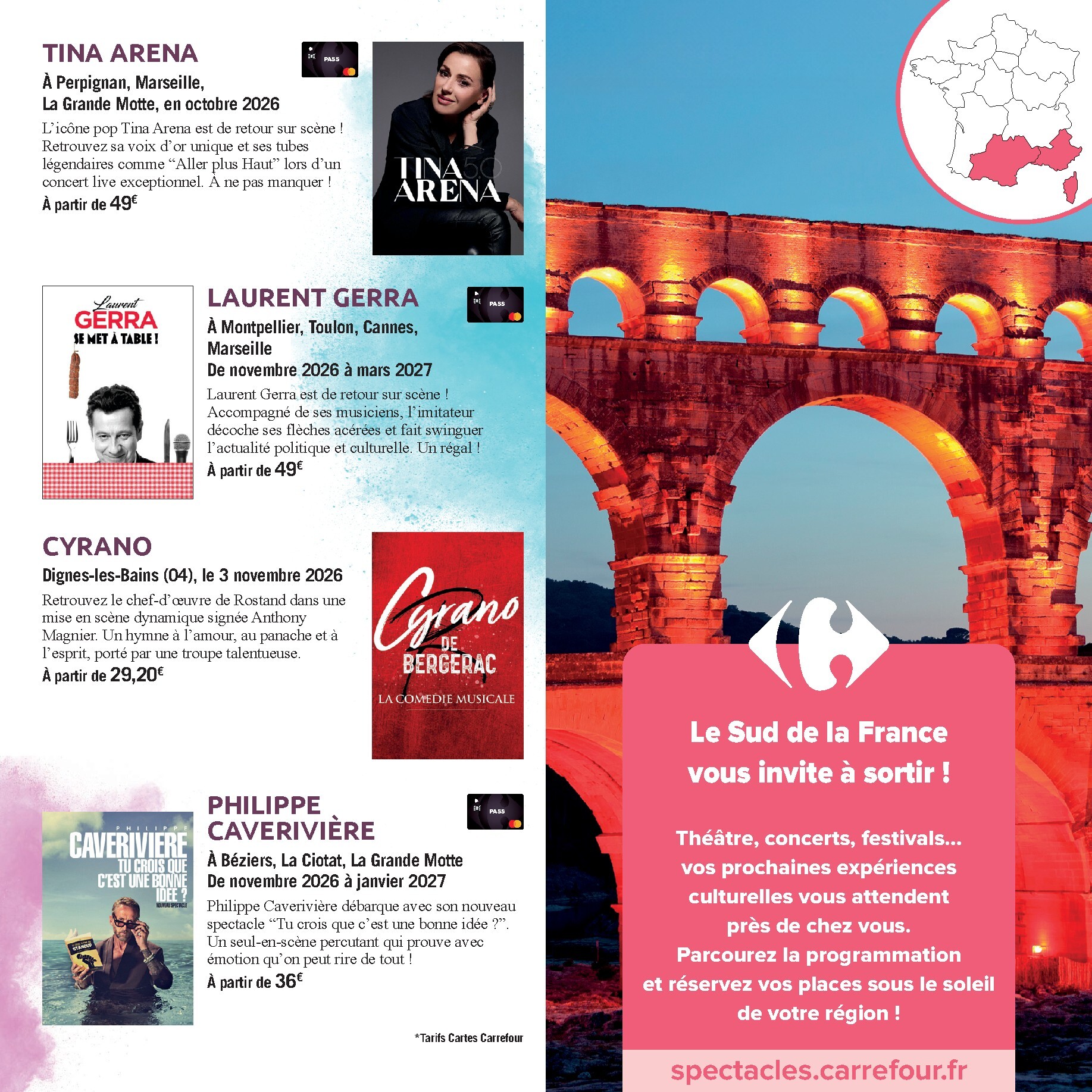 carrefour - Current Carrefour - LE Book Des Sorties Automne leaflet valid from du vendredi 02/10/2026 to du dimanche 07/02/2027 - page: 21
