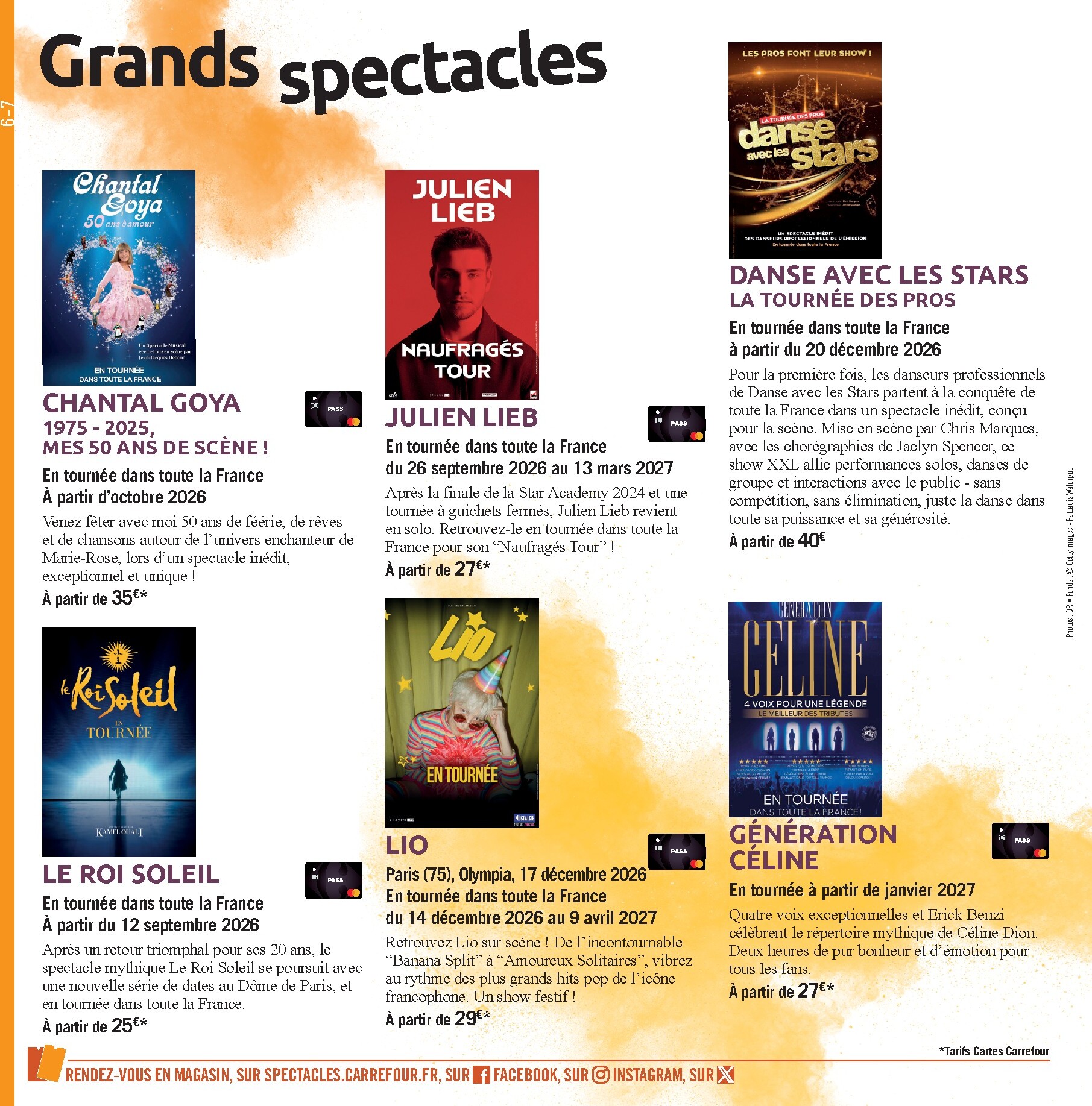 carrefour - Current Carrefour - LE Book Des Sorties Automne leaflet valid from du vendredi 02/10/2026 to du dimanche 07/02/2027 - page: 6