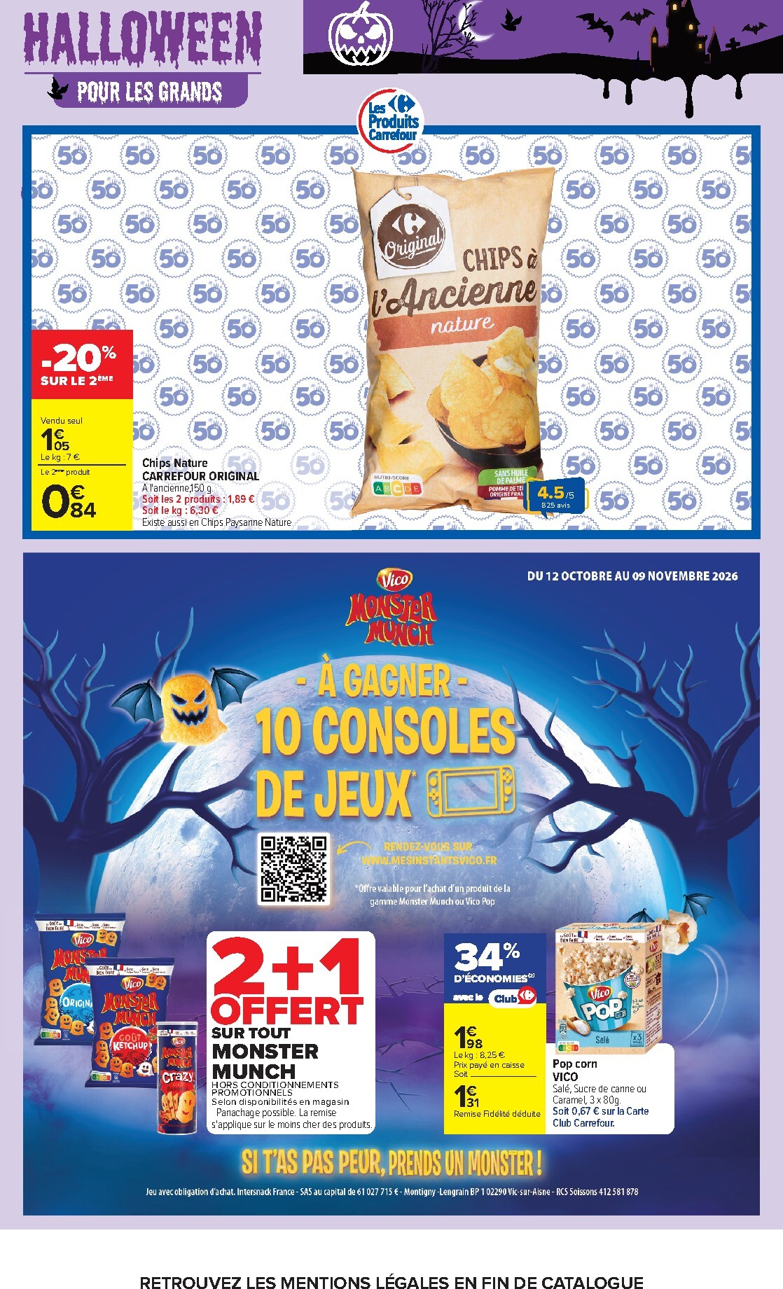 carrefour - Flyer Carrefour - Halloween pour la semaine prochaine du du mardi 20/10/2026 au du lundi 02/11/2026 - page: 18