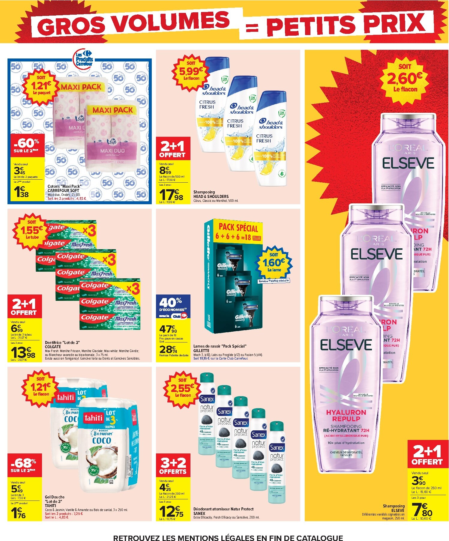 carrefour - Flyer Carrefour - Gros Volumes = Petits Prix pour la semaine prochaine du de jeudi 22/10/2026 au du lundi 09/11/2026 - page: 9
