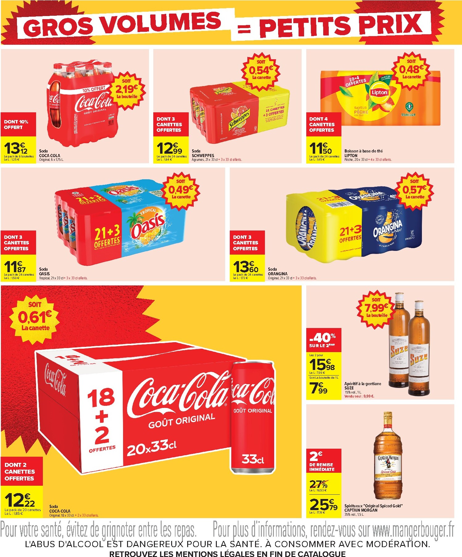 carrefour - Flyer Carrefour - Gros Volumes = Petits Prix pour la semaine prochaine du de jeudi 22/10/2026 au du lundi 09/11/2026 - page: 2
