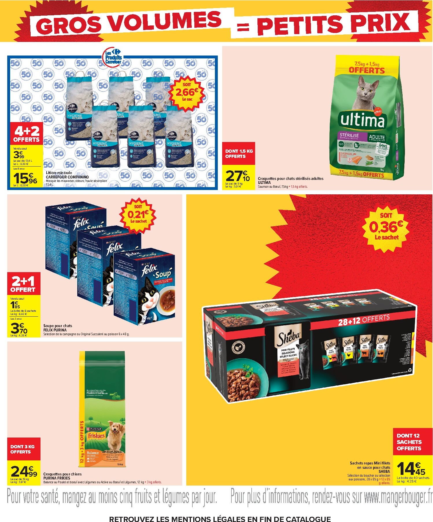 carrefour - Flyer Carrefour - Gros Volumes = Petits Prix pour la semaine prochaine du de jeudi 22/10/2026 au du lundi 09/11/2026 - page: 5