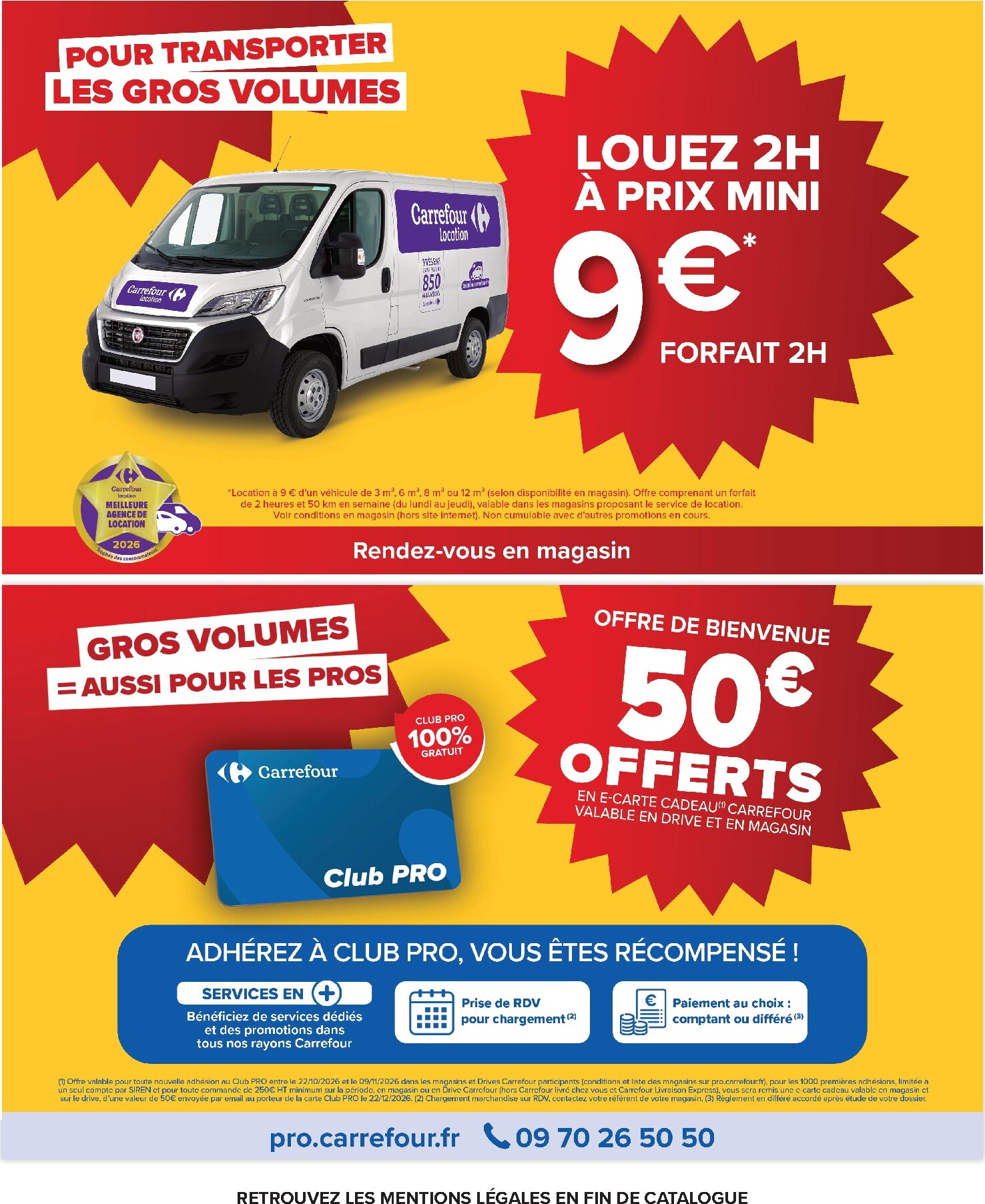 carrefour - Flyer Carrefour - Gros Volumes = Petits Prix pour la semaine prochaine du de jeudi 22/10/2026 au du lundi 09/11/2026 - page: 24