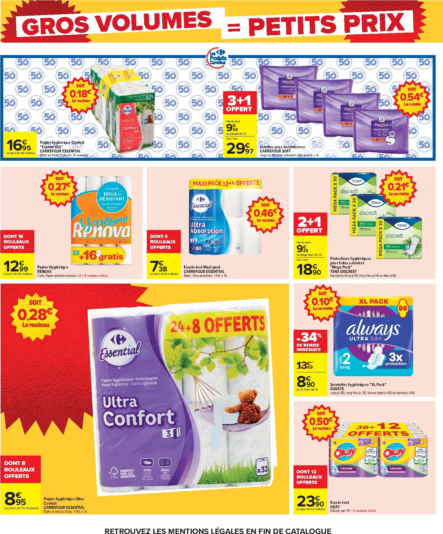 carrefour - Flyer Carrefour - Gros Volumes = Petits Prix pour la semaine prochaine du de jeudi 22/10/2026 au du lundi 09/11/2026 - page: 8