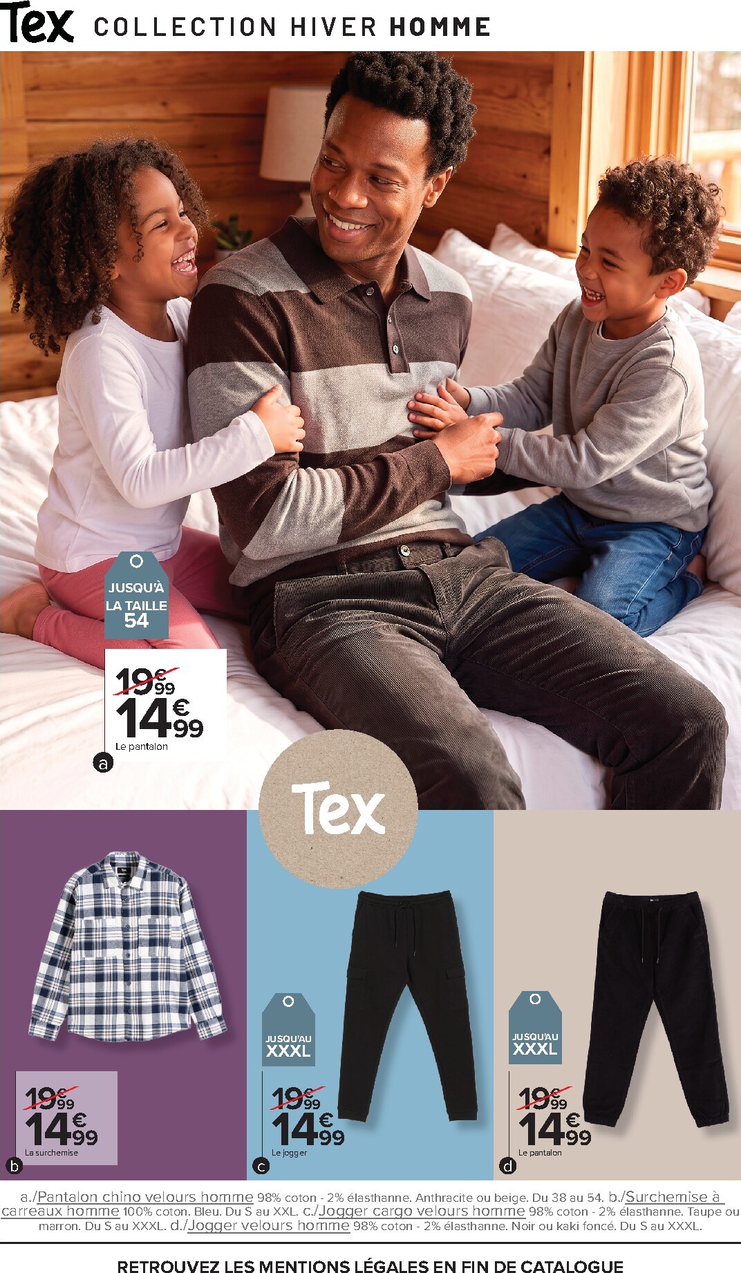 carrefour - Flyer Carrefour - Tex Catalogue Hiver pour la semaine prochaine du du mardi 20/10/2026 au du lundi 02/11/2026 - page: 12