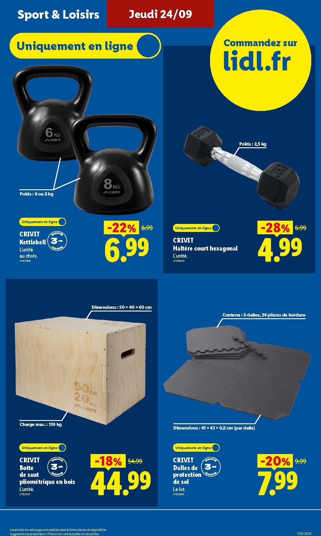 lidl - Current Lidl - Exclu Web leaflet valid from du lundi 21/09/2026 to de jeudi 24/09/2026 - page: 13