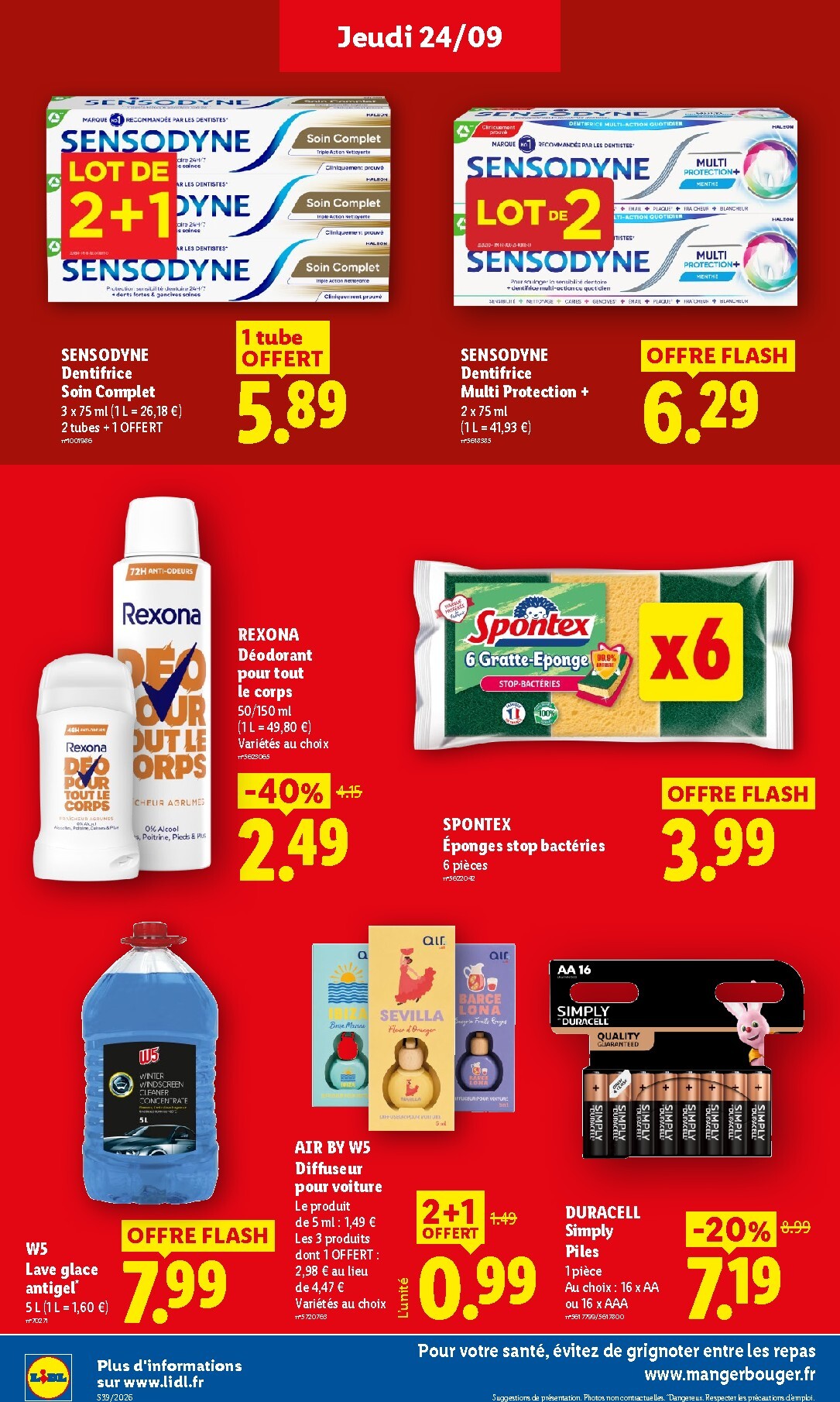 lidl - Prospectus Lidl valide du de jeudi 24/09/2026 au du mercredi 30/09/2026 - page: 20