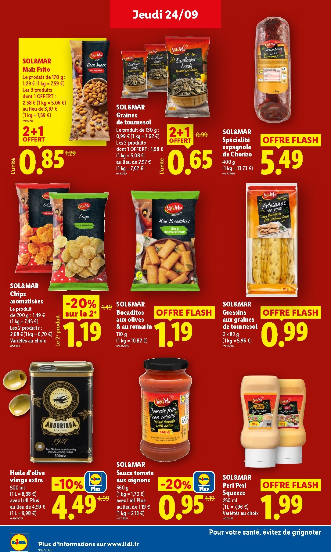 lidl - Prospectus Lidl valide du de jeudi 24/09/2026 au du mercredi 30/09/2026 - page: 24