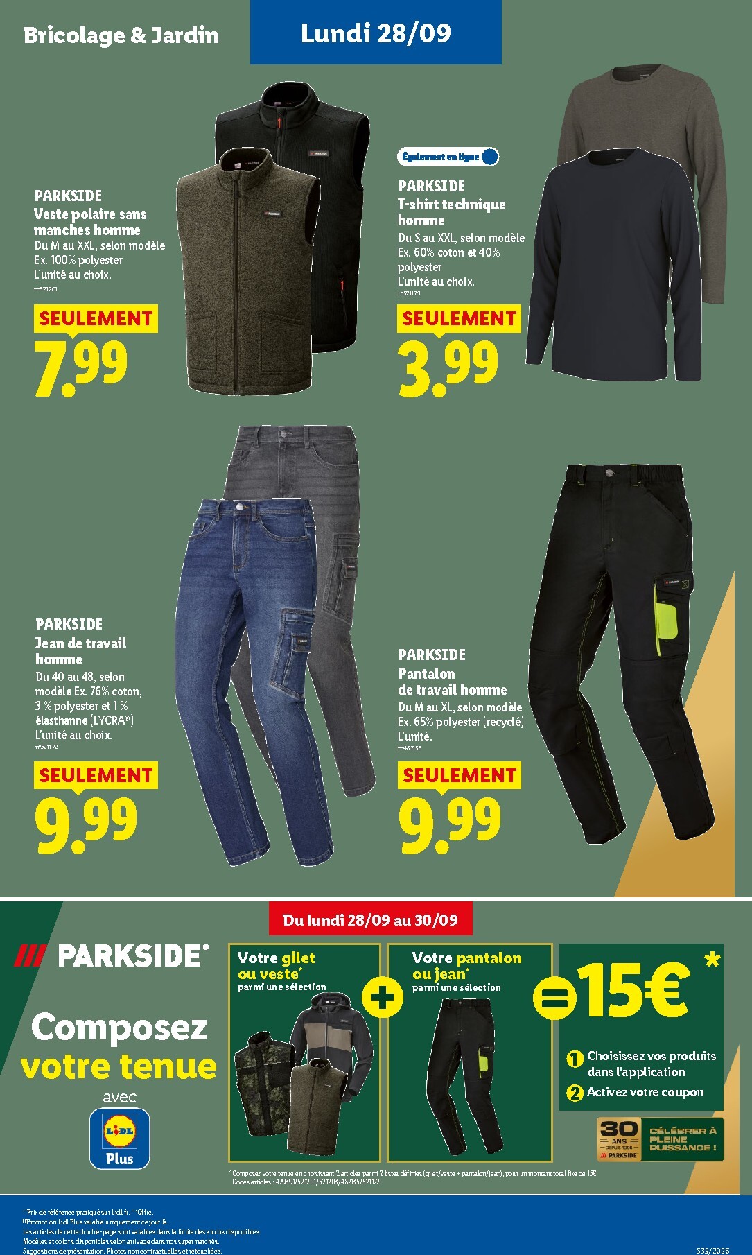 lidl - Prospectus Lidl valide du de jeudi 24/09/2026 au du mercredi 30/09/2026 - page: 53
