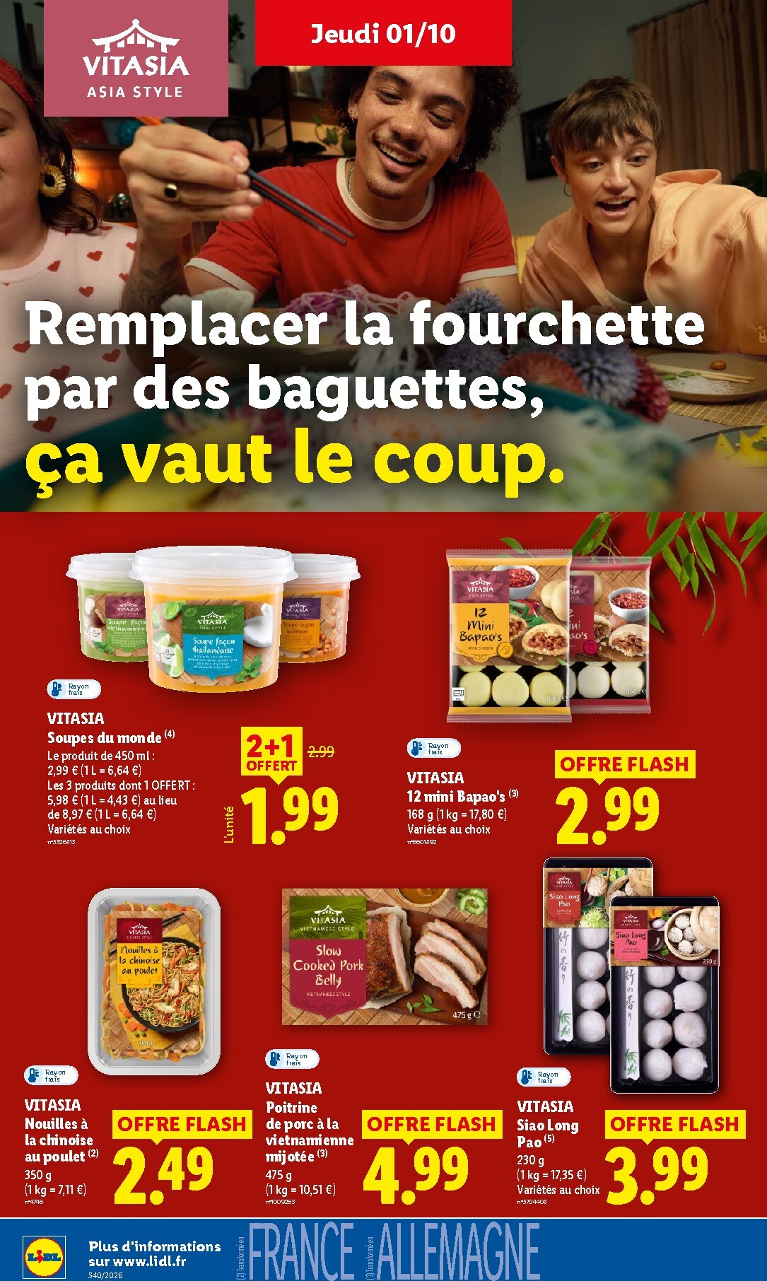 lidl - Flyer Lidl pour la semaine prochaine du de jeudi 01/10/2026 au du mercredi 07/10/2026 - page: 26