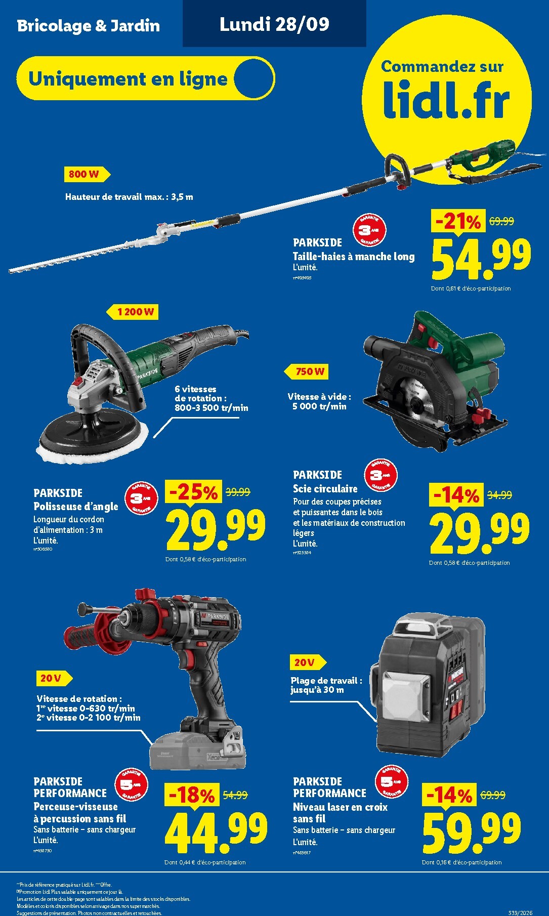 lidl - Current Lidl leaflet valid from de jeudi 24/09/2026 to du mercredi 30/09/2026 - page: 55