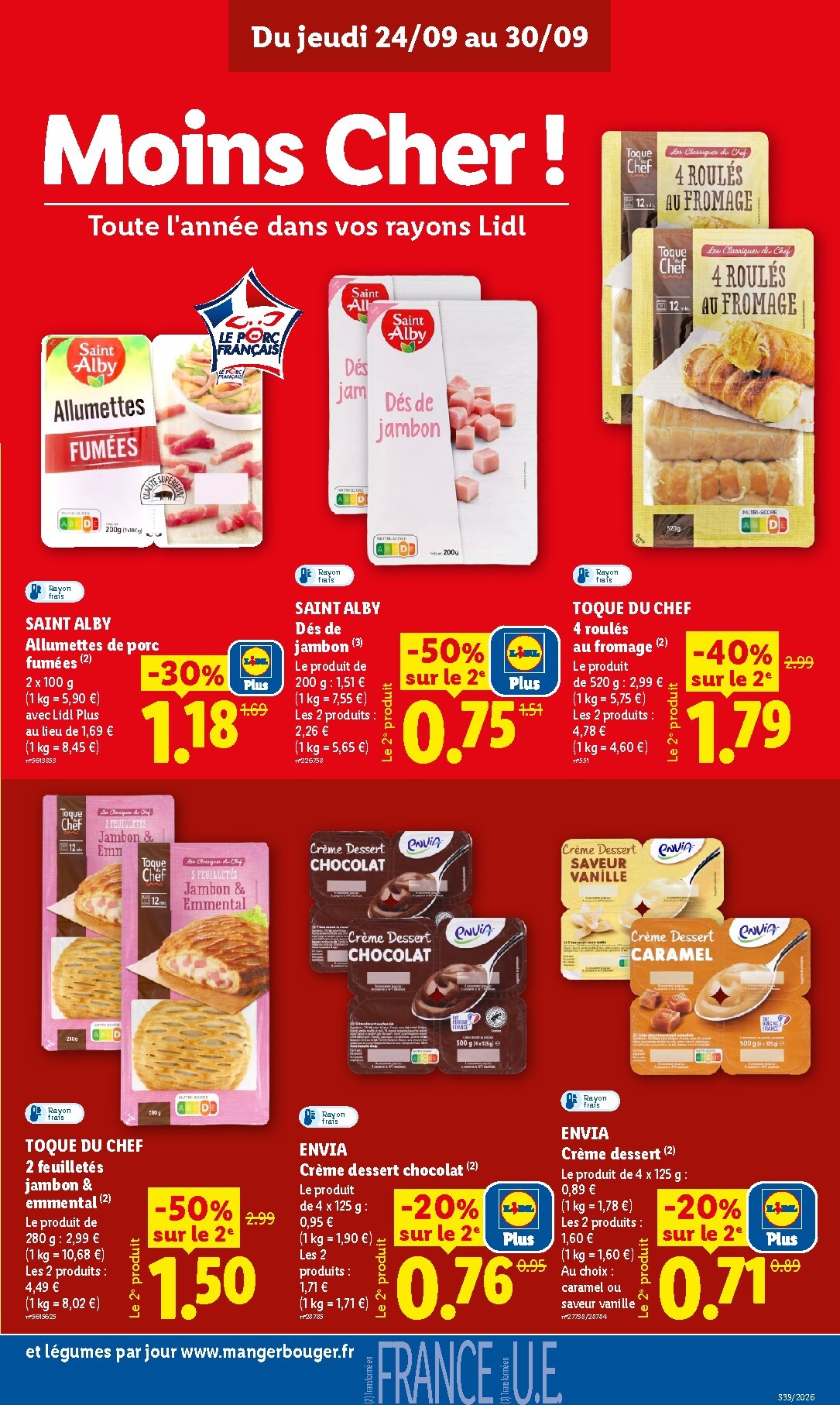 lidl - Current Lidl leaflet valid from de jeudi 24/09/2026 to du mercredi 30/09/2026 - page: 13