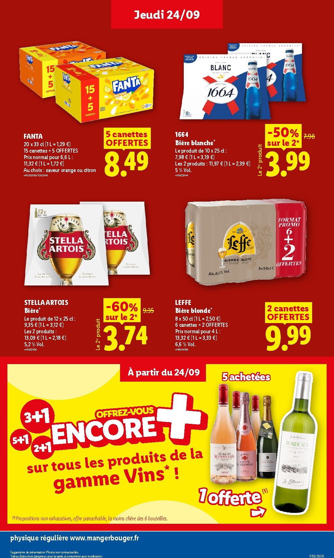 lidl - Current Lidl leaflet valid from de jeudi 24/09/2026 to du mercredi 30/09/2026 - page: 19