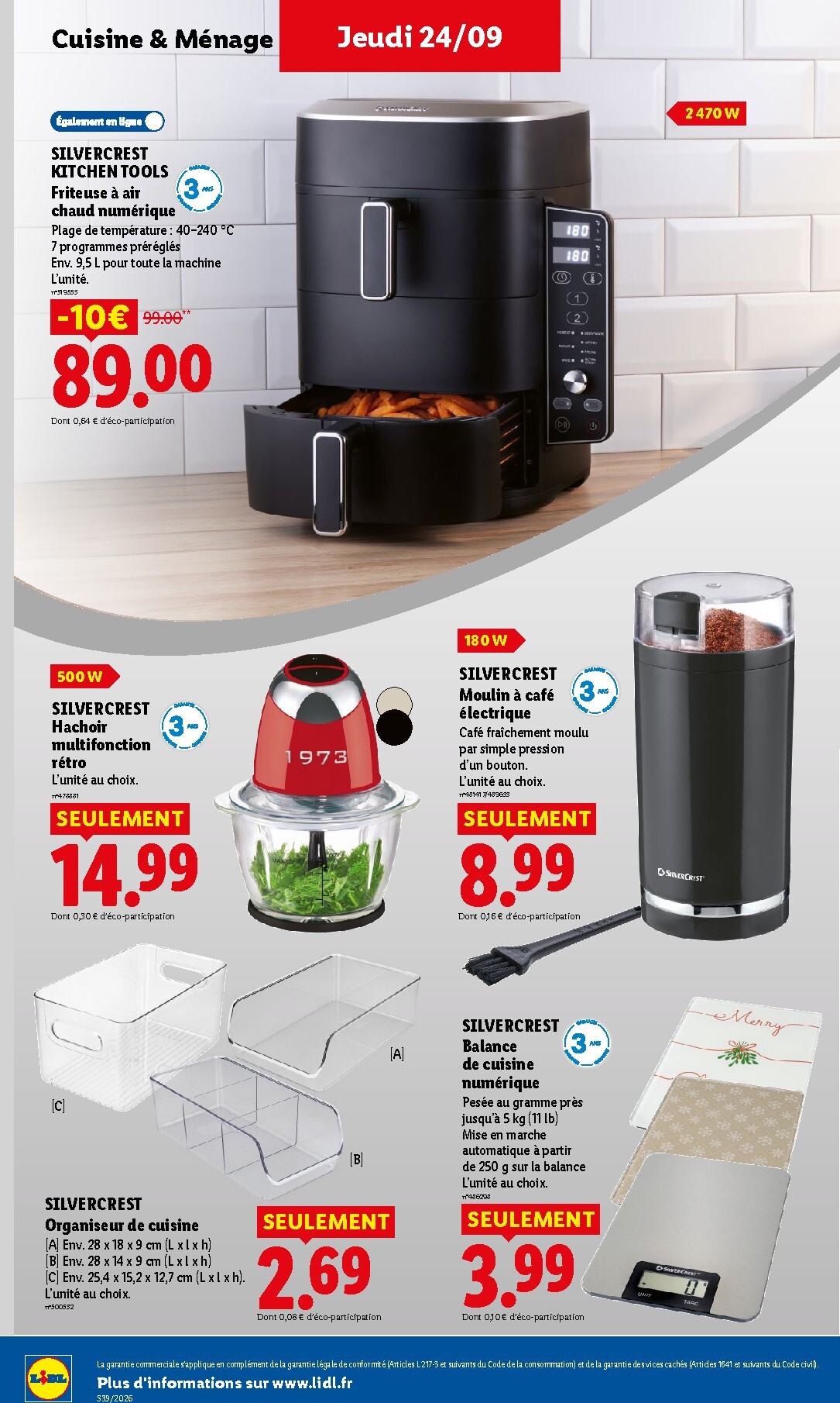 lidl - Current Lidl leaflet valid from de jeudi 24/09/2026 to du mercredi 30/09/2026 - page: 36