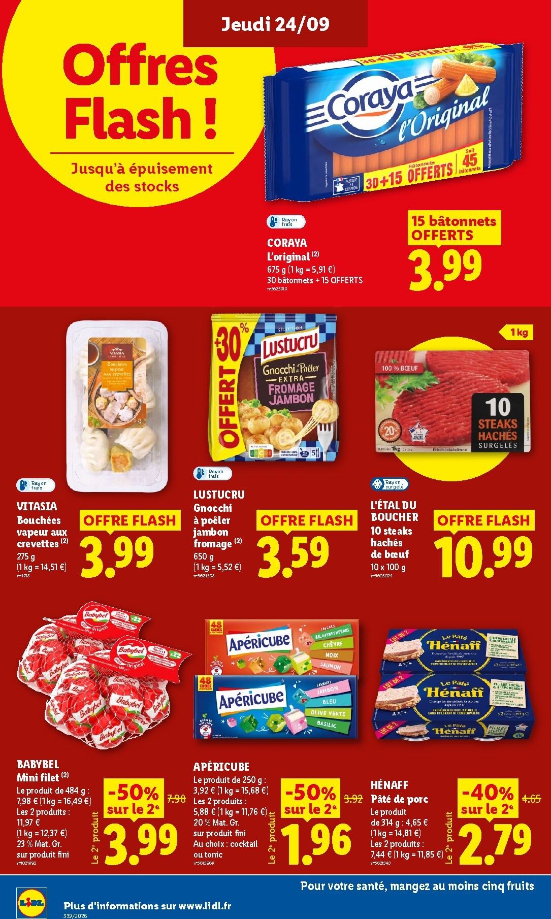 lidl - Current Lidl leaflet valid from de jeudi 24/09/2026 to du mercredi 30/09/2026 - page: 16