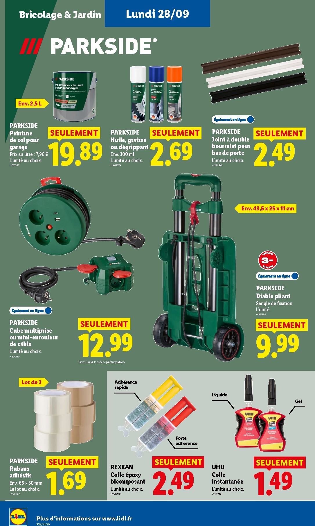 lidl - Current Lidl leaflet valid from de jeudi 24/09/2026 to du mercredi 30/09/2026 - page: 54
