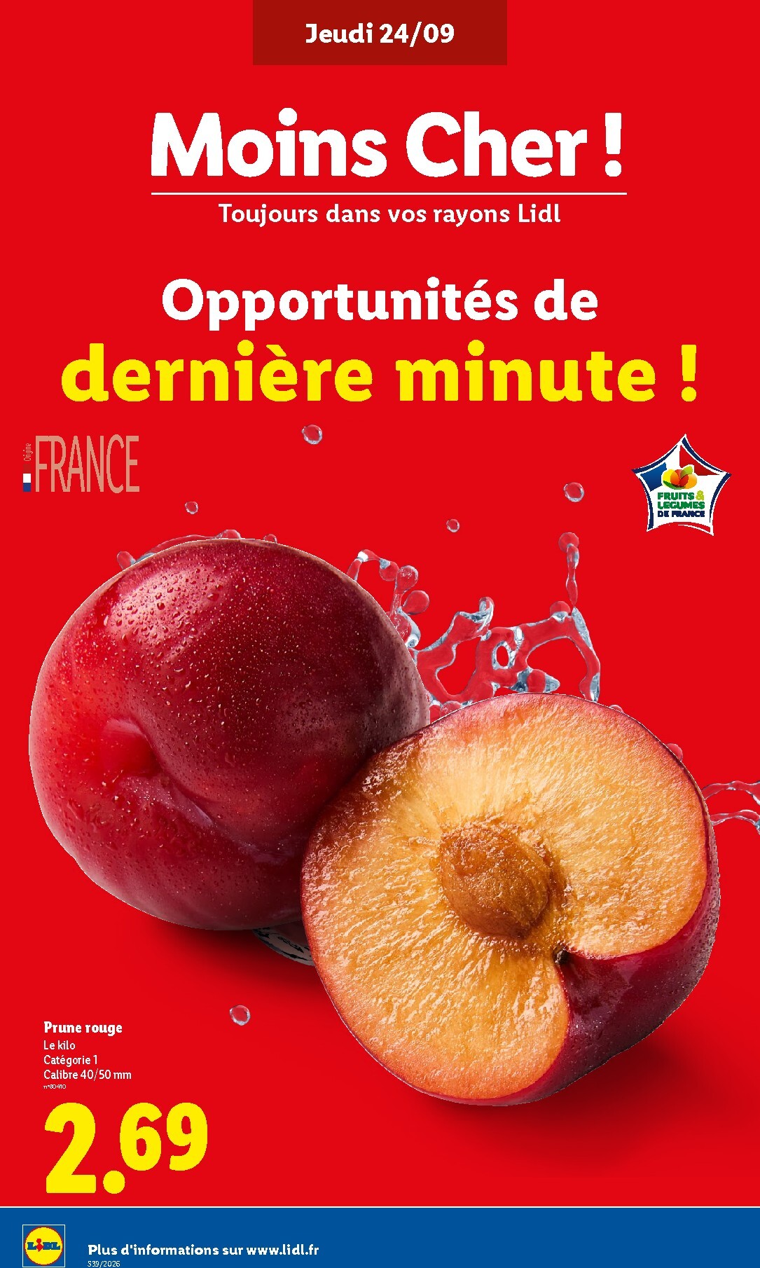 lidl - Current Lidl leaflet valid from de jeudi 24/09/2026 to du mercredi 30/09/2026 - page: 4