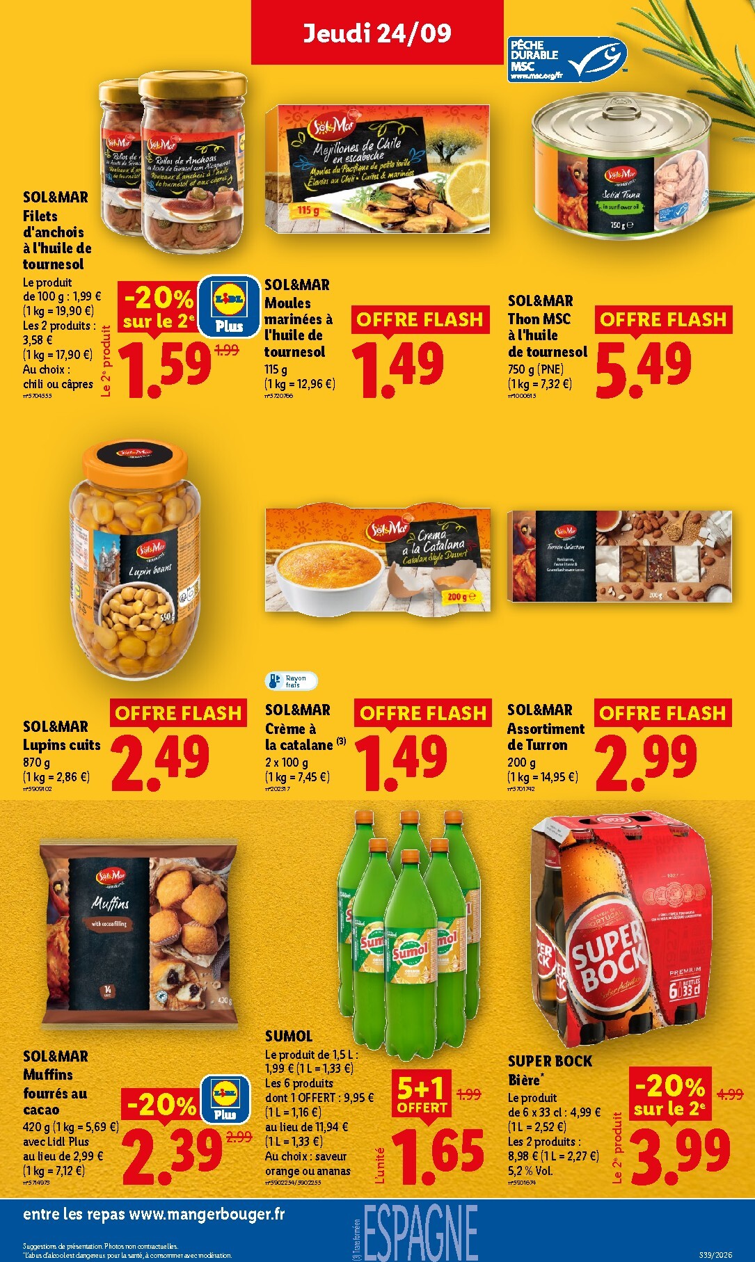 lidl - Current Lidl leaflet valid from de jeudi 24/09/2026 to du mercredi 30/09/2026 - page: 25