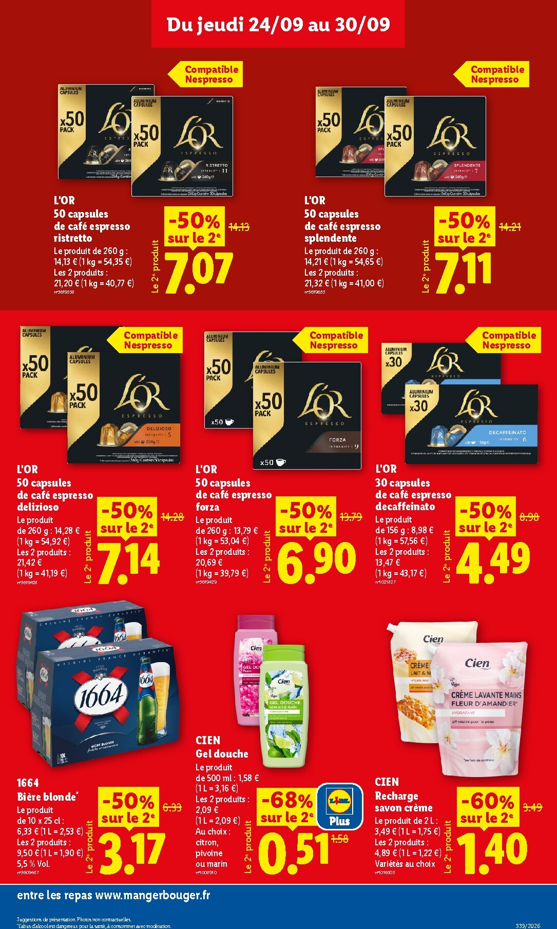lidl - Current Lidl leaflet valid from de jeudi 24/09/2026 to du mercredi 30/09/2026 - page: 15