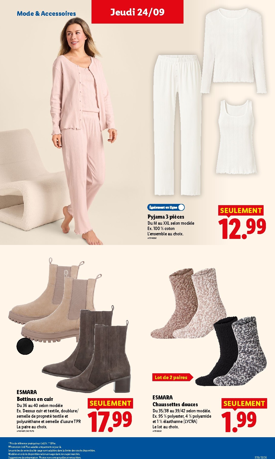 lidl - Current Lidl leaflet valid from de jeudi 24/09/2026 to du mercredi 30/09/2026 - page: 39