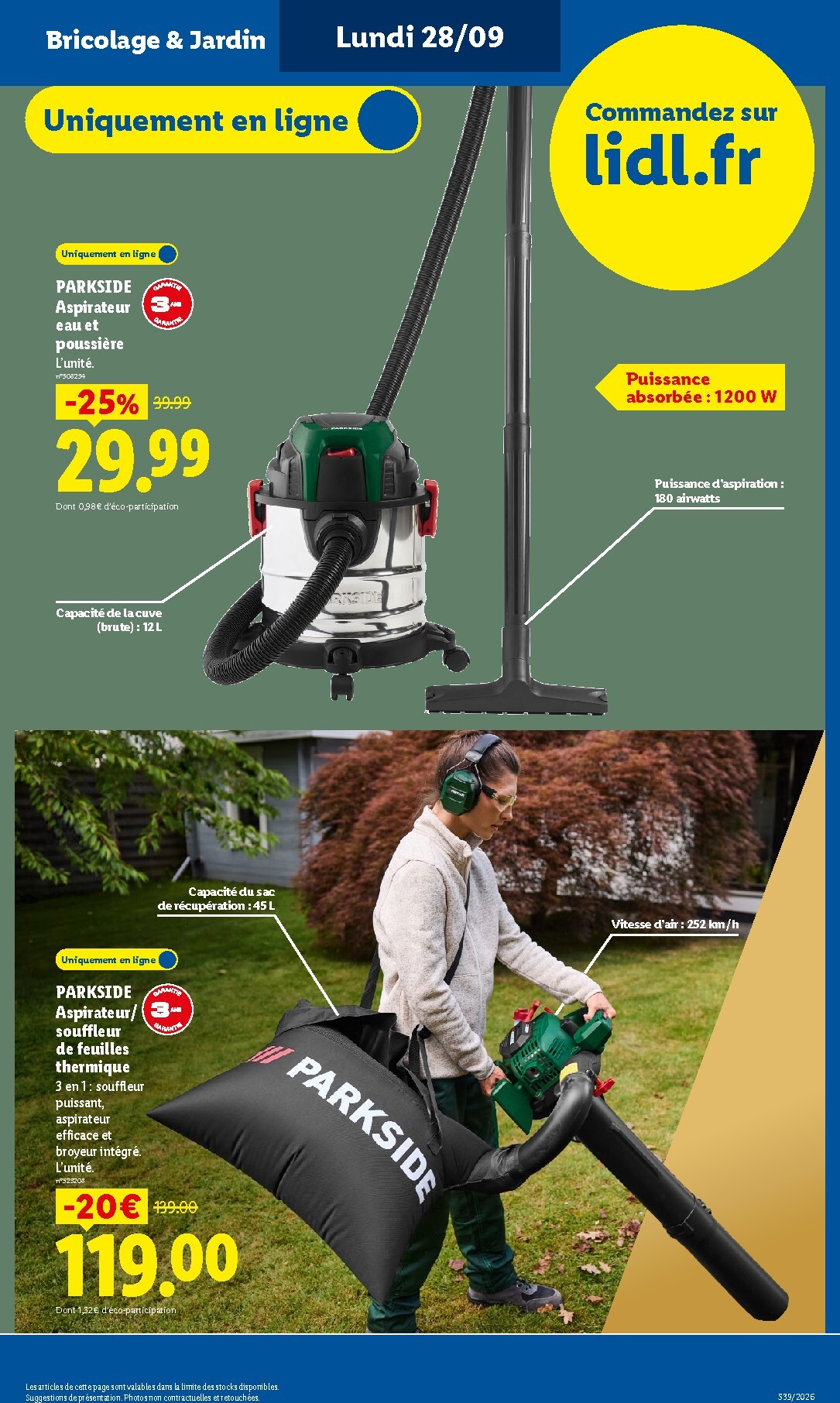 lidl - Current Lidl leaflet valid from de jeudi 24/09/2026 to du mercredi 30/09/2026 - page: 9