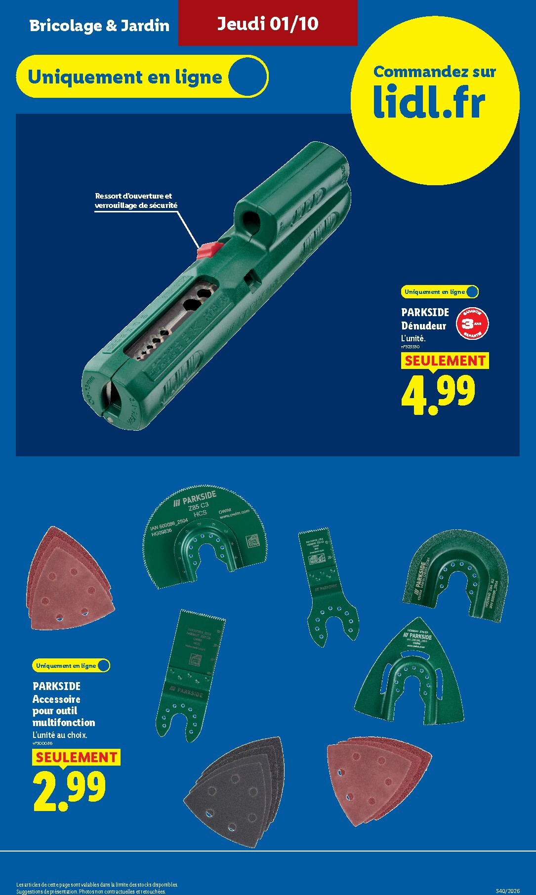 lidl - Current Lidl - Exclu Web leaflet valid from du lundi 28/09/2026 to de jeudi 01/10/2026 - page: 13