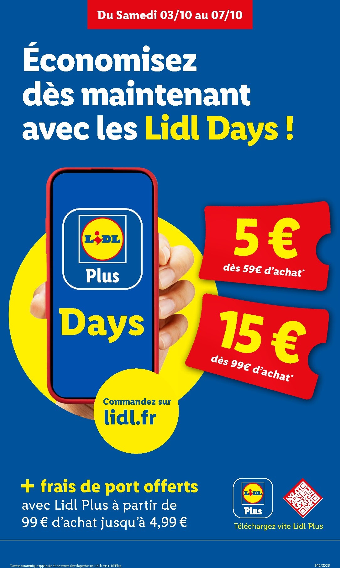 lidl - Current Lidl - Exclu Web leaflet valid from du lundi 28/09/2026 to de jeudi 01/10/2026 - page: 15