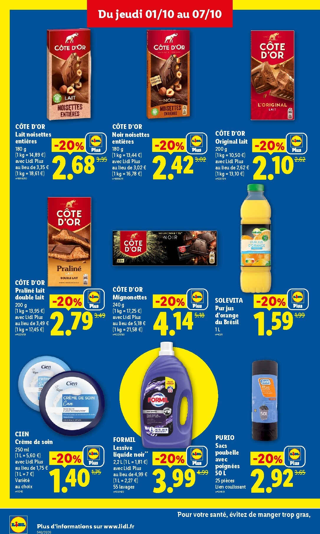 lidl - Prospectus Lidl valide du de jeudi 01/10/2026 au du mercredi 07/10/2026 - page: 16