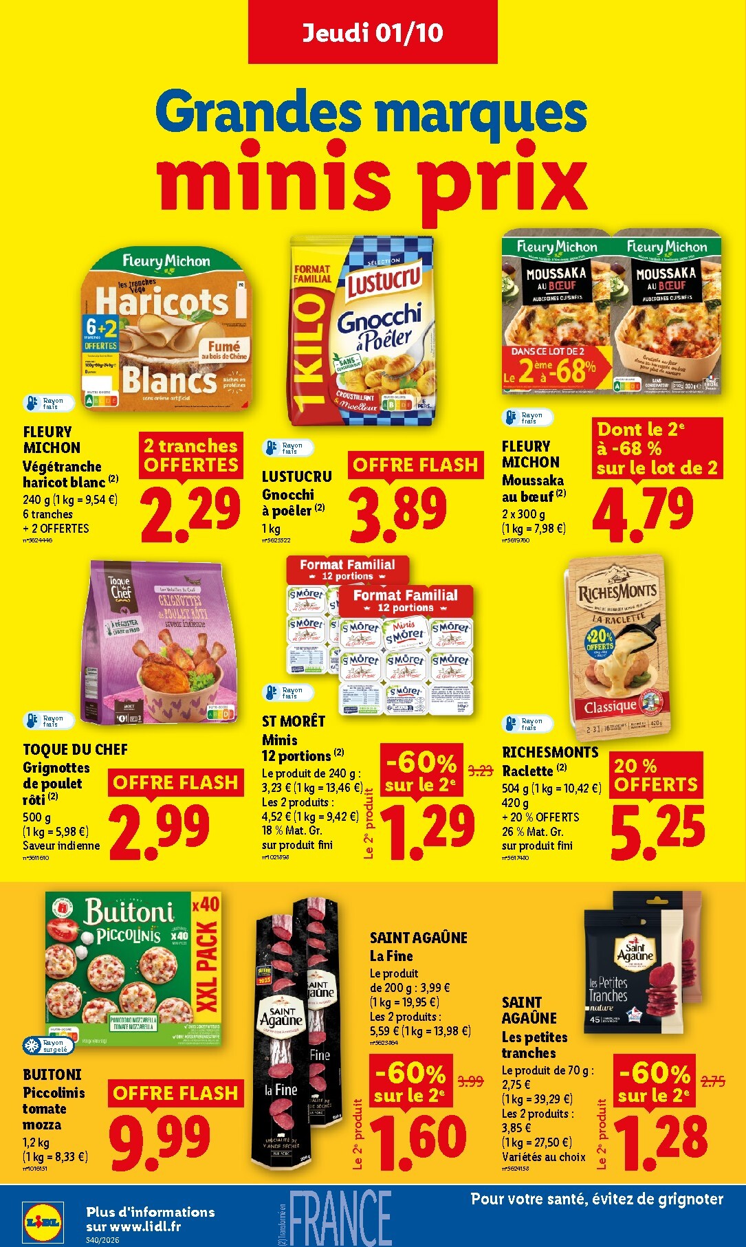 lidl - Prospectus Lidl valide du de jeudi 01/10/2026 au du mercredi 07/10/2026 - page: 20