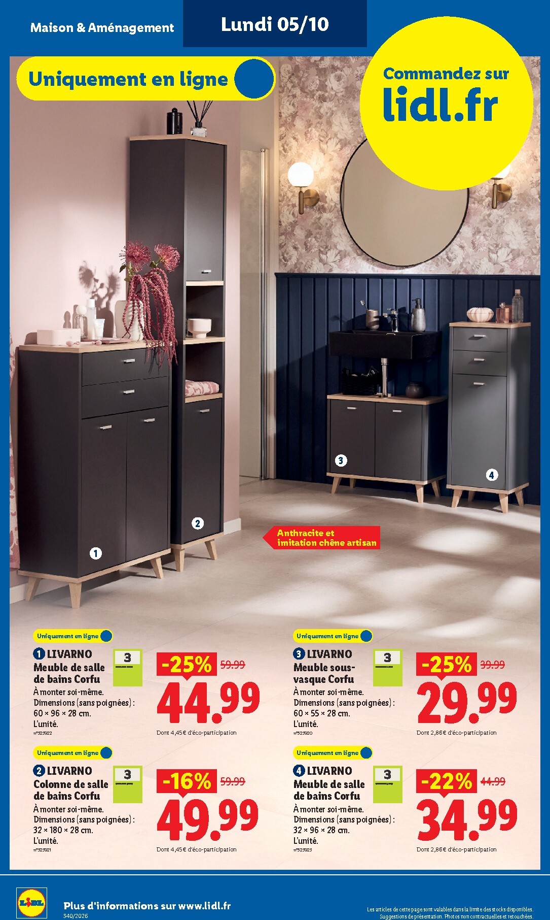 lidl - Prospectus Lidl valide du de jeudi 01/10/2026 au du mercredi 07/10/2026 - page: 46