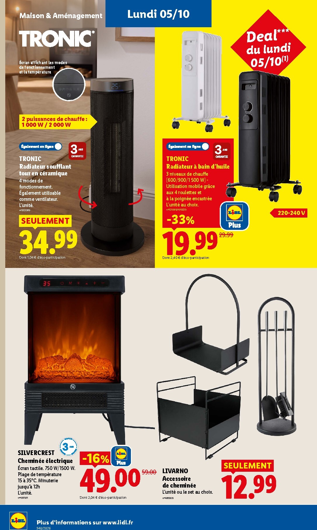 lidl - Prospectus Lidl valide du de jeudi 01/10/2026 au du mercredi 07/10/2026 - page: 48