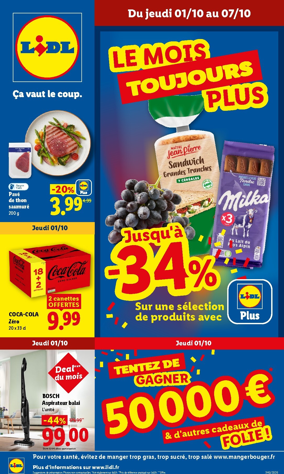 lidl - Prospectus Lidl valide du de jeudi 01/10/2026 au du mercredi 07/10/2026