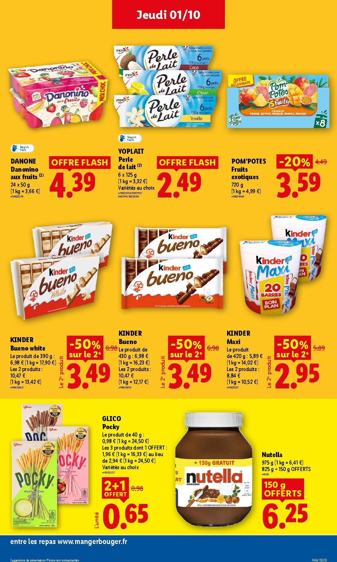 lidl - Prospectus Lidl valide du de jeudi 01/10/2026 au du mercredi 07/10/2026 - page: 21