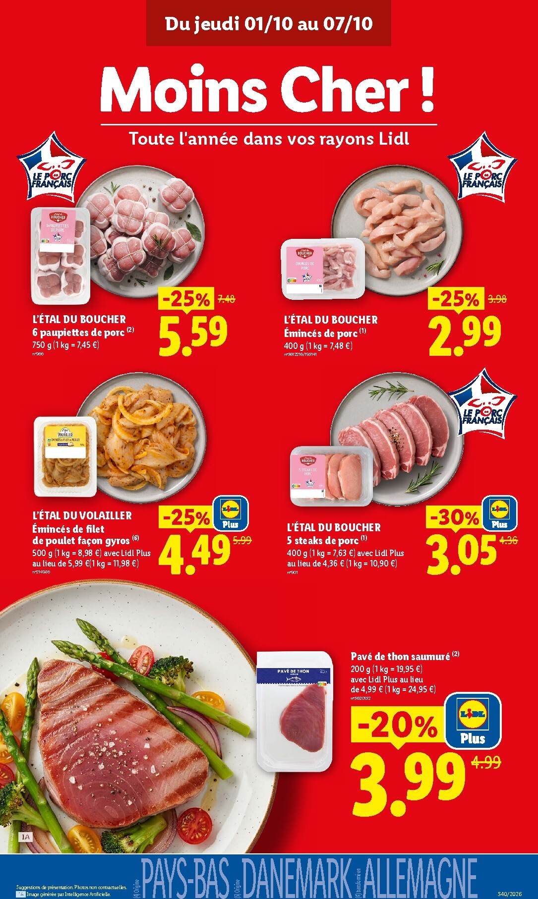 lidl - Prospectus Lidl valide du de jeudi 01/10/2026 au du mercredi 07/10/2026 - page: 11