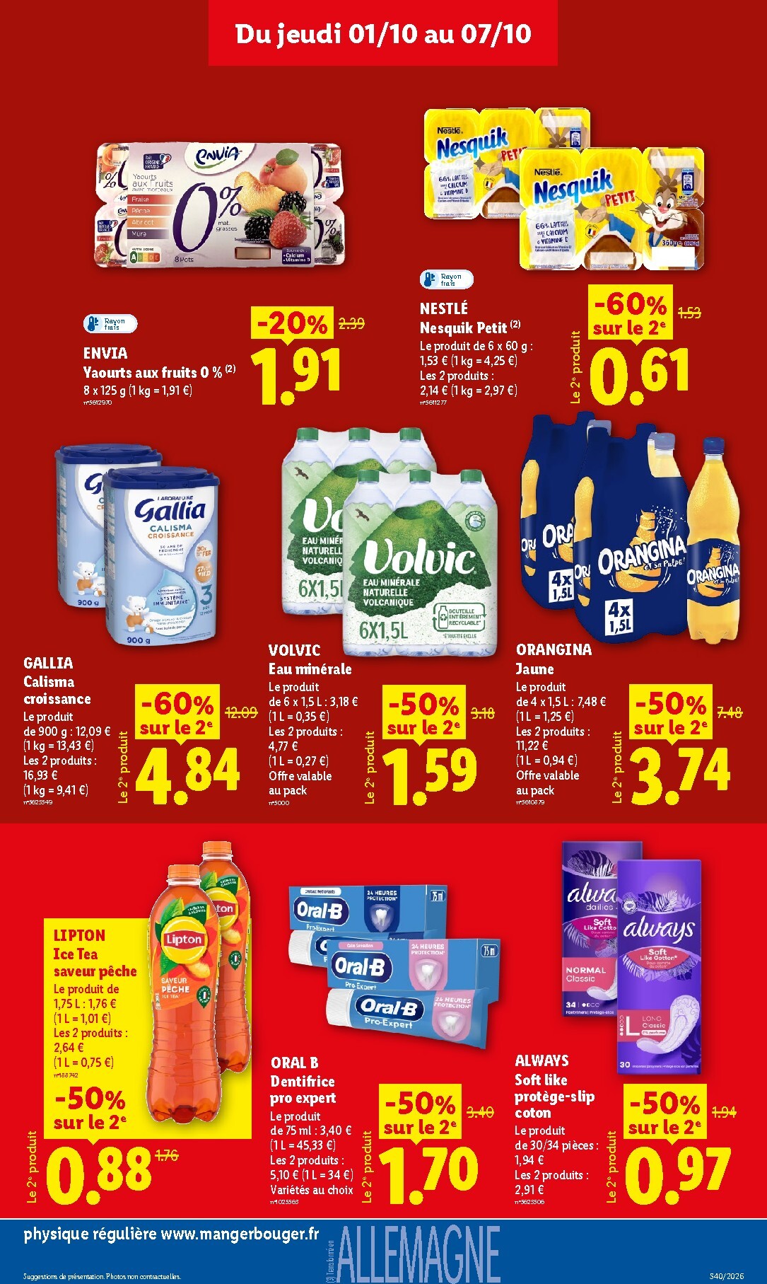 lidl - Prospectus Lidl valide du de jeudi 01/10/2026 au du mercredi 07/10/2026 - page: 19