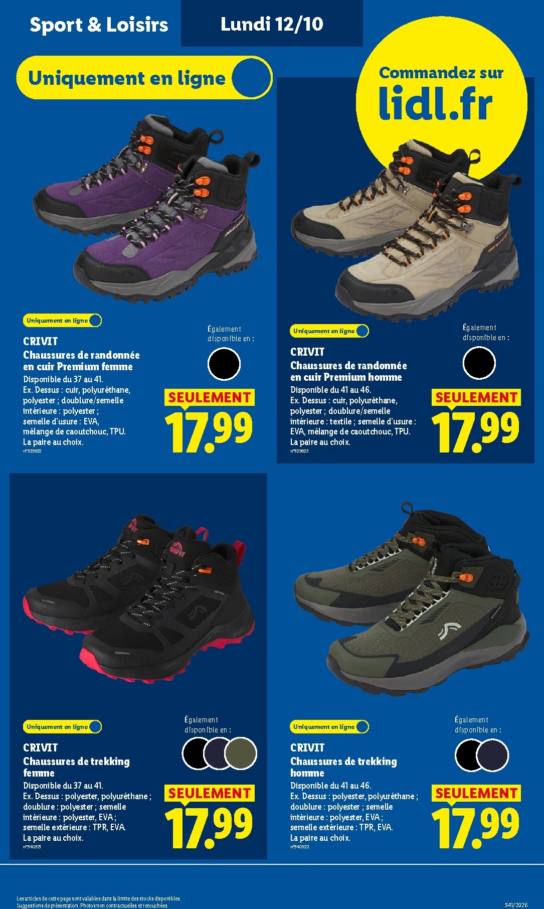 lidl - Flyer Lidl pour la semaine prochaine du de jeudi 08/10/2026 au du mercredi 14/10/2026 - page: 49