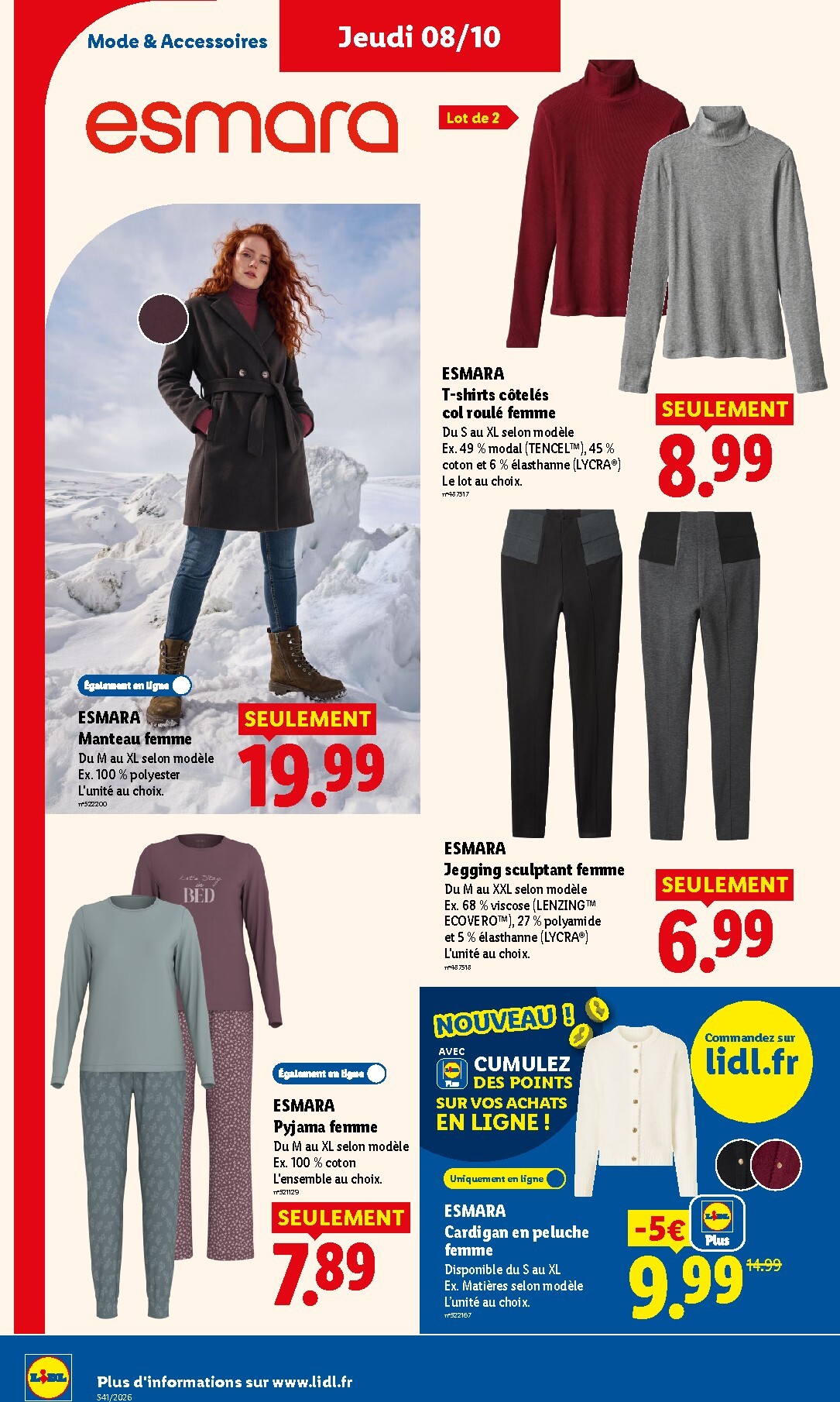 lidl - Flyer Lidl pour la semaine prochaine du de jeudi 08/10/2026 au du mercredi 14/10/2026 - page: 42
