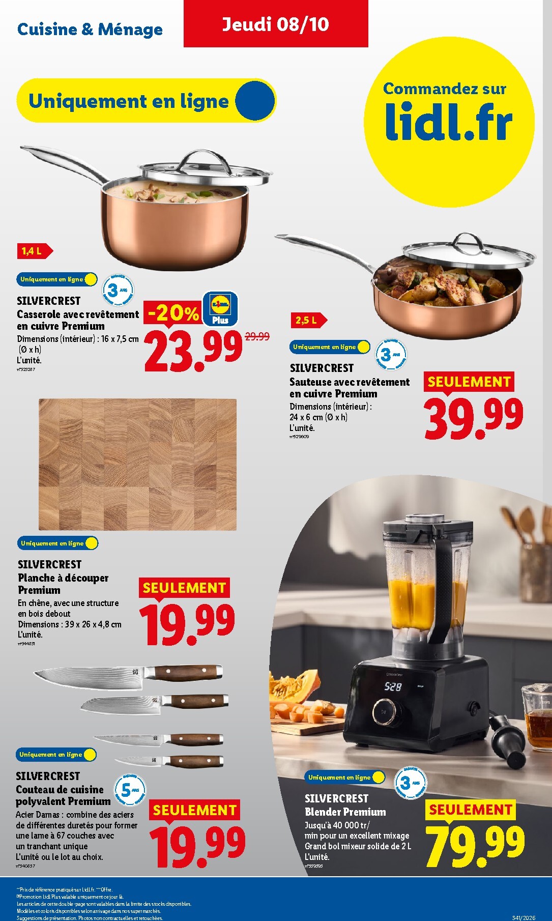 lidl - Flyer Lidl pour la semaine prochaine du de jeudi 08/10/2026 au du mercredi 14/10/2026 - page: 39