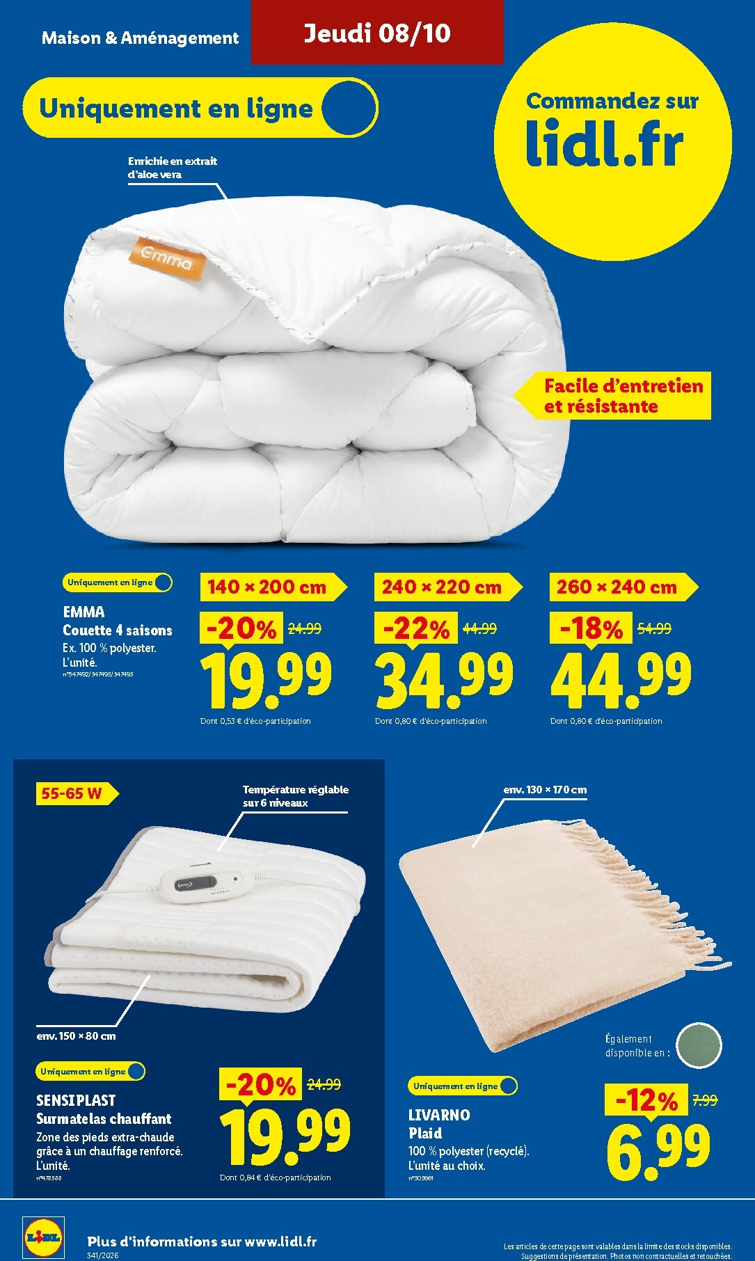 lidl - Flyer Lidl pour la semaine prochaine du de jeudi 08/10/2026 au du mercredi 14/10/2026 - page: 32