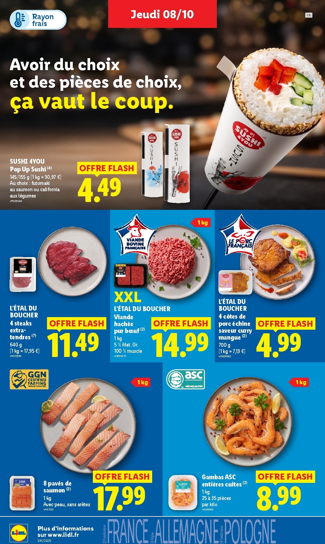 lidl - Flyer Lidl pour la semaine prochaine du de jeudi 08/10/2026 au du mercredi 14/10/2026 - page: 10