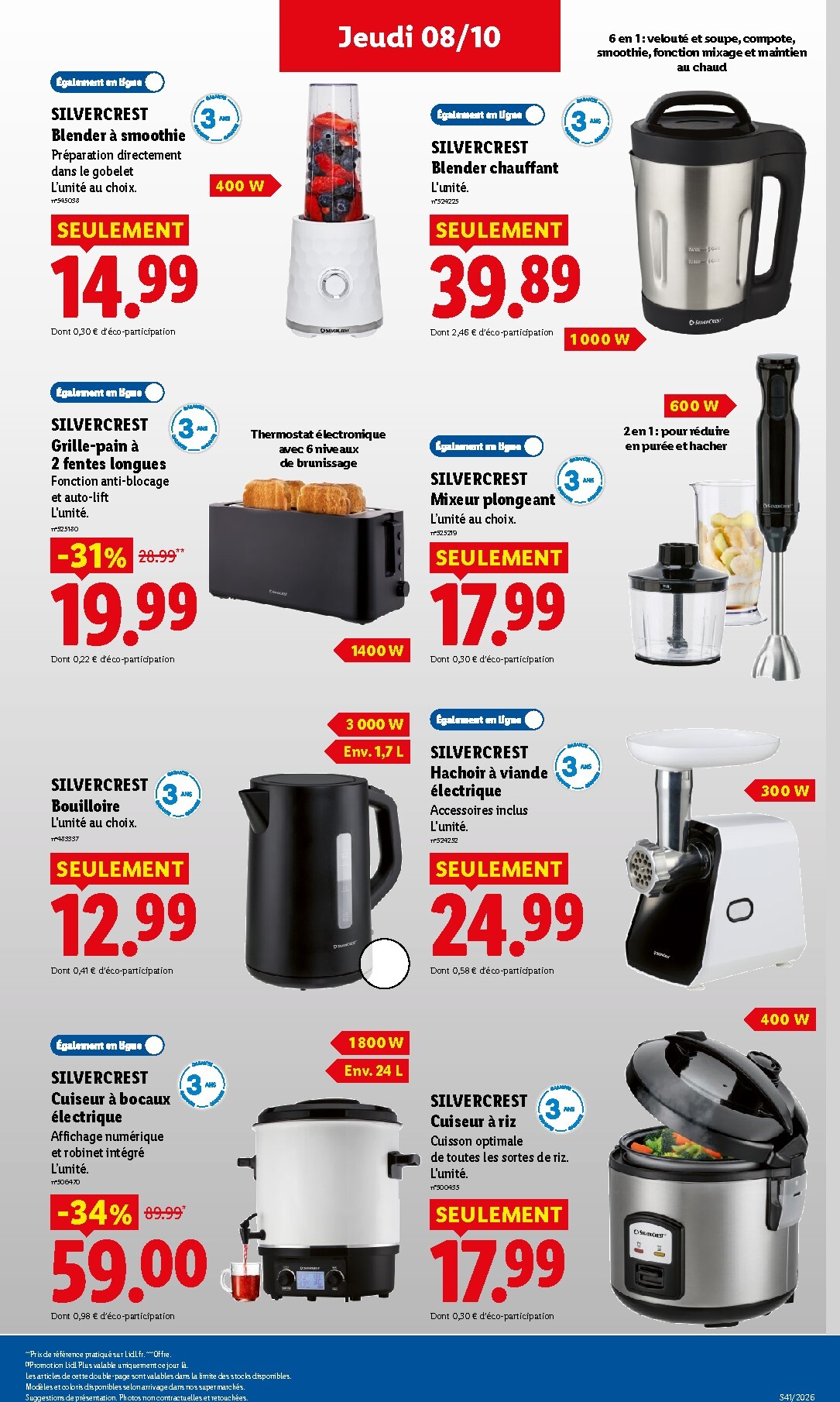 lidl - Prospectus Lidl valide du de jeudi 08/10/2026 au du mercredi 14/10/2026 - page: 37