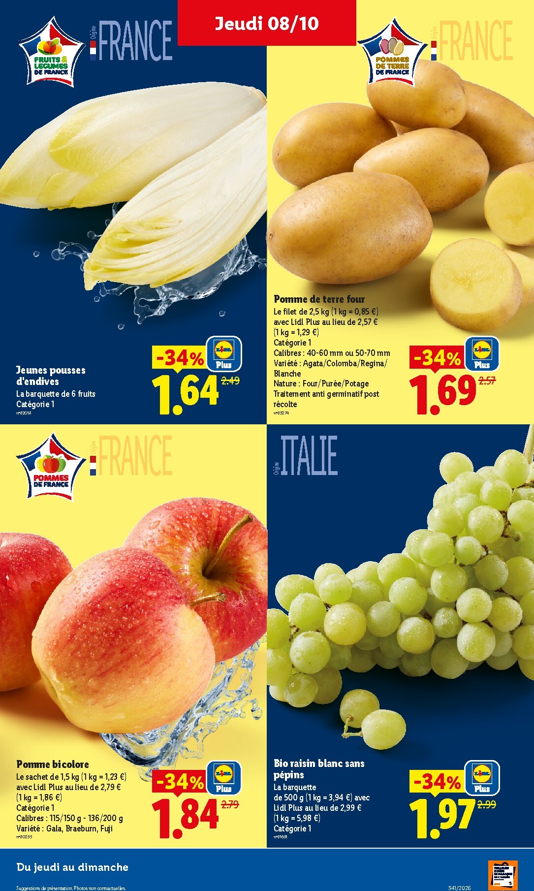 lidl - Prospectus Lidl valide du de jeudi 08/10/2026 au du mercredi 14/10/2026 - page: 3
