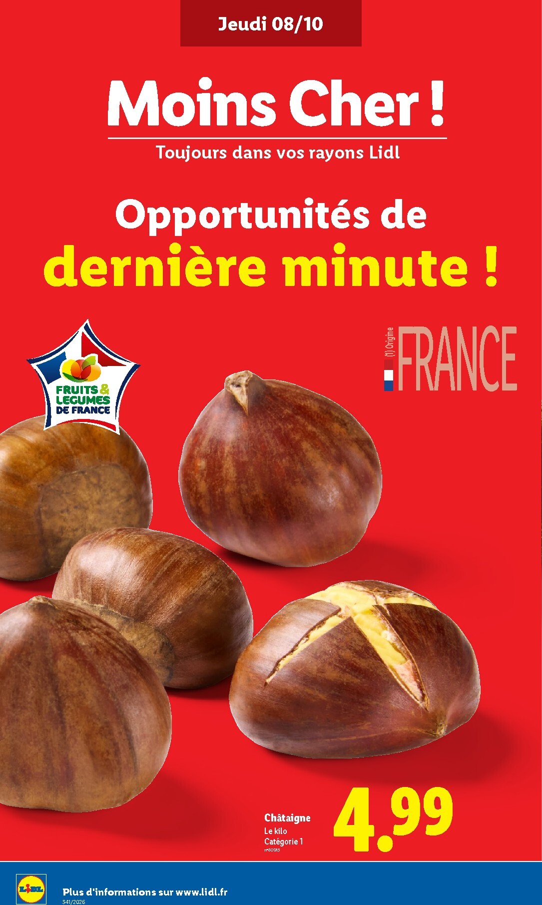 lidl - Prospectus Lidl valide du de jeudi 08/10/2026 au du mercredi 14/10/2026 - page: 4