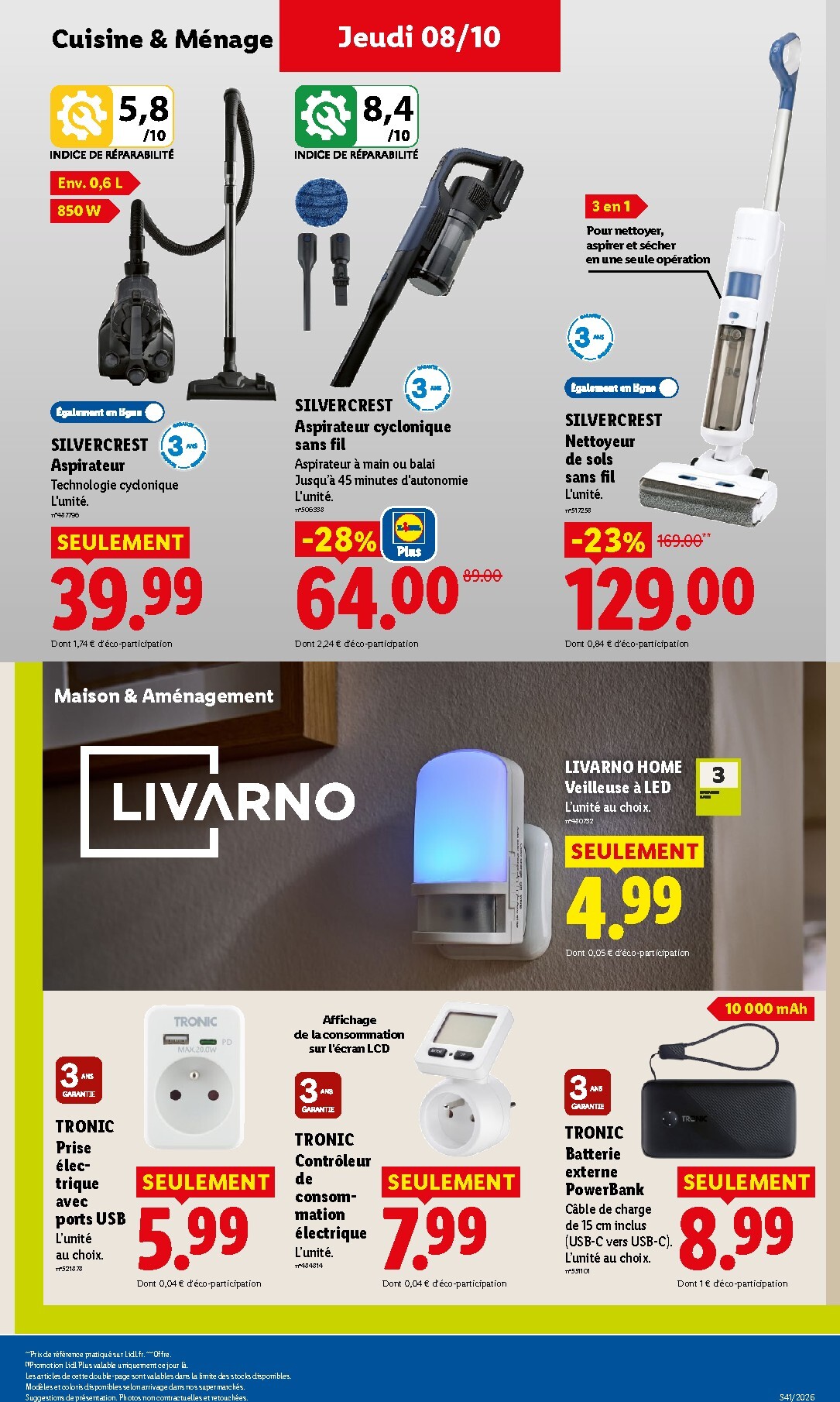 lidl - Prospectus Lidl valide du de jeudi 08/10/2026 au du mercredi 14/10/2026 - page: 41