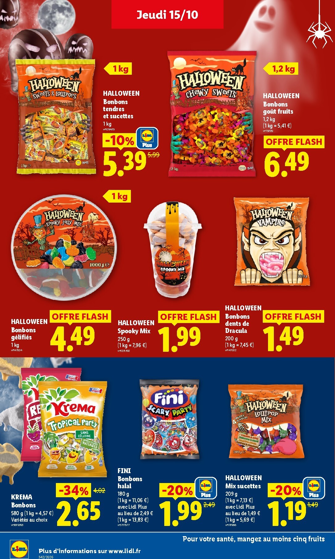 lidl - Flyer Lidl pour la semaine prochaine du de jeudi 15/10/2026 au du mercredi 21/10/2026 - page: 34
